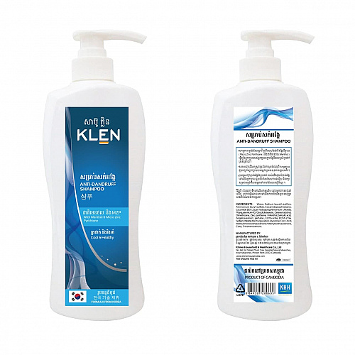 Klen-Anti Dandruff Hair Shampoo Buy1 Free1 (Klen-Hair Conditioner 320ml 1 )
